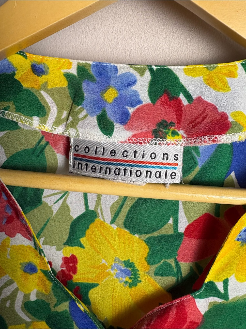 Vintage Multicolour Floral Button-Up Blouse Size 14 - Picture 2 of 7